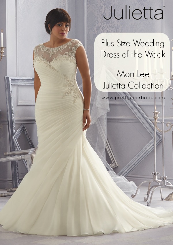 Plus Size Wedding Dress Of The Week | The Pretty Pear Bride - Plus ...