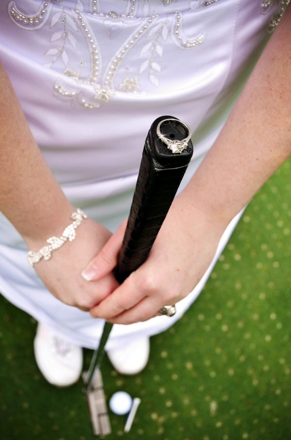 “Hole in One” Golf Inspired Bridal Session By Amber S. Wallace Photography
