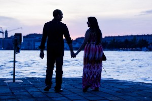 international plus size bride, venice italy