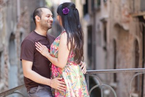 international plus size bride, venice italy
