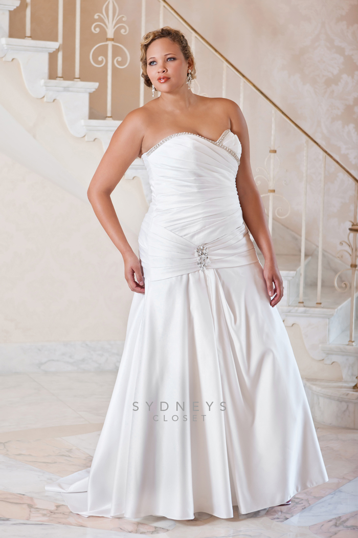 {Plus Size Wedding Dress} Sydney’s Closet ~ Style SC5022