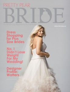 winter issue of pretty pear bride magazine