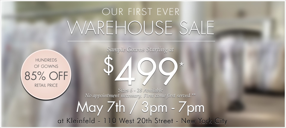 {Sale Saturday} Kleinfeld Plus Size Gowns up to 85% off