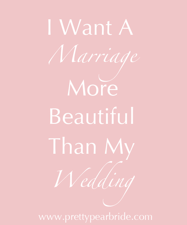 {Motivation Monday} I want a Marriage….
