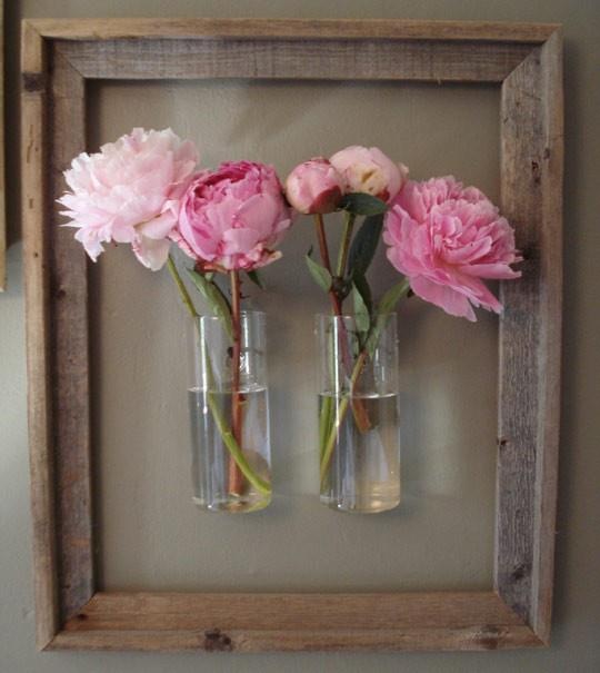 {Home Sunday} Framed Flower DIY