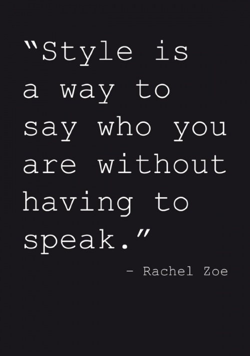 Motivation Mondays: Let Your Style Speak For You