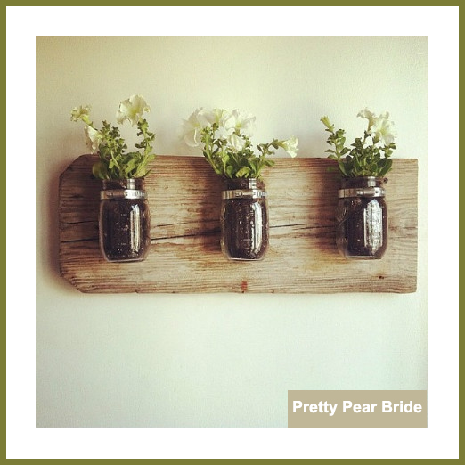 {Home Sunday} Salvage Wood Decor DIY