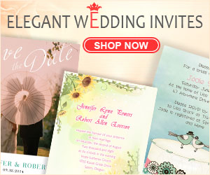 elegant wedding invites