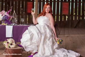 plus size bride, fall wedding inspiration