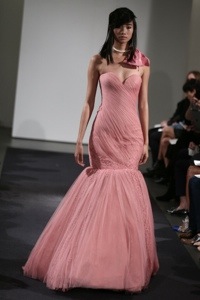 {Color Inspiration} Vera Wang’s Burst of Color from Bridal Fashion Week