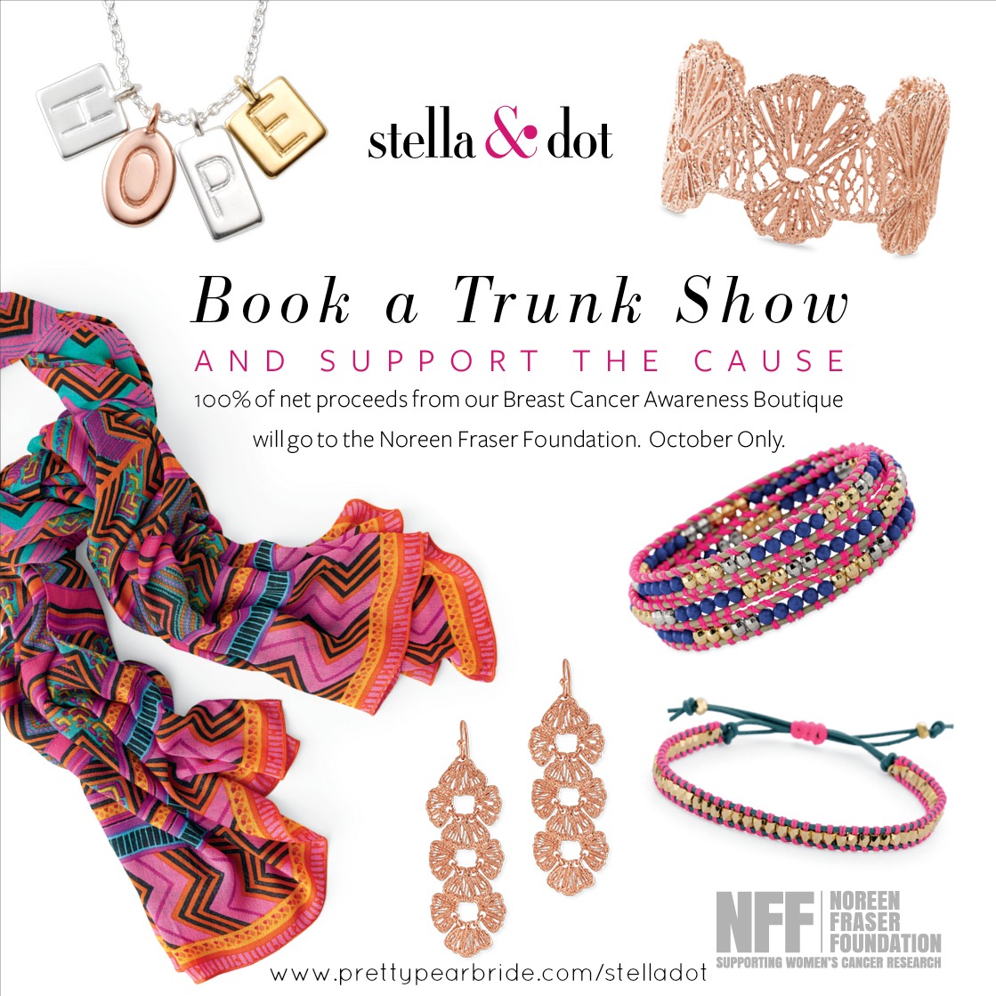 {Things I Love Thursday} Stella and Dot Breast Cancer Awareness Boutique