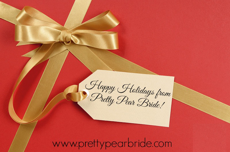 Happy Holidays from Pretty Pear Bride