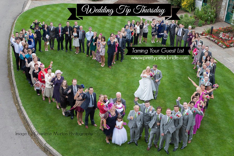 {Wedding Tip Thursday} Taming Your Guest List