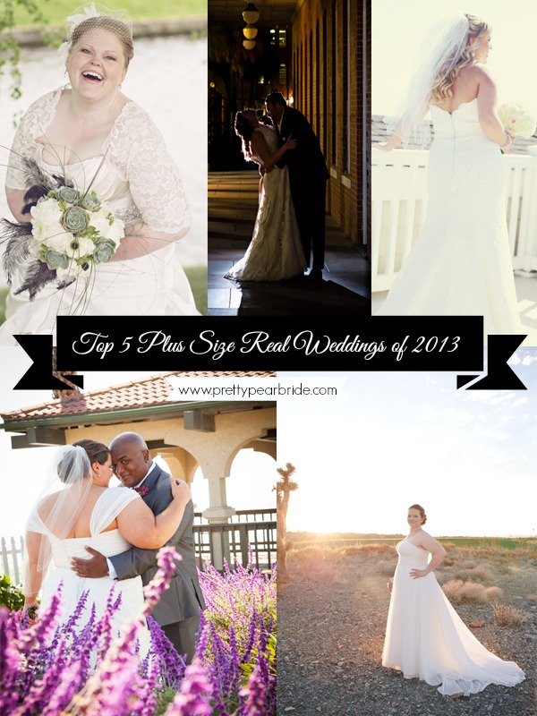 {Best of 2013} Top 5 Plus Size Real Weddings of 2013