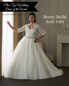 {Plus Size Wedding Dress of the Week} Bonny Bridal ~ Style 1404 - The ...