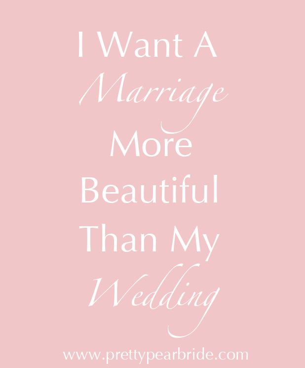 {Love Quote} I want a Marriage