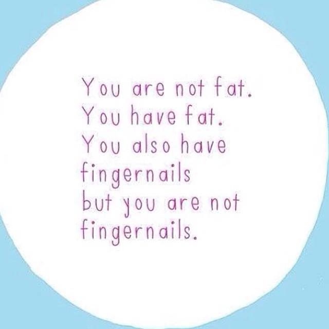 {Motivation Monday} You are not fat!