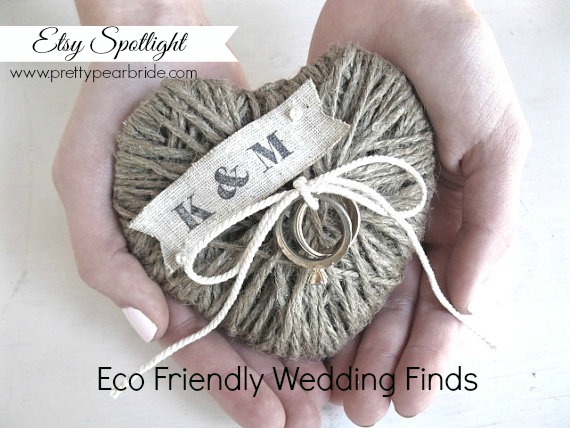 {Etsy Spotlight} Eco Friendly Wedding Finds