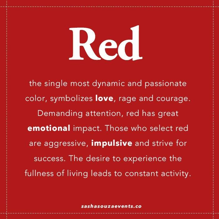 {Color Inspiration} Red