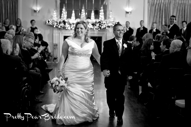 {Real Curvy Wedding} Stunning Maggie Sottero Dress in a Dreamy Winter Wonderland Wedding by Misty Enright Photography