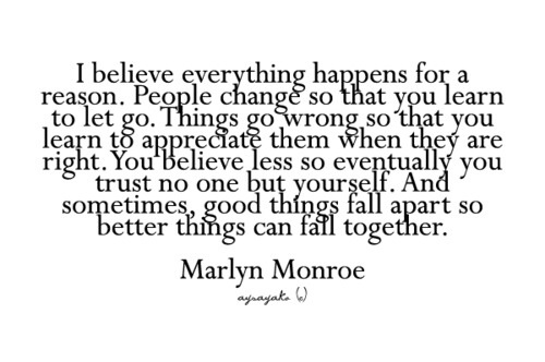 {Motivation Monday} Everything Happens for a Reason