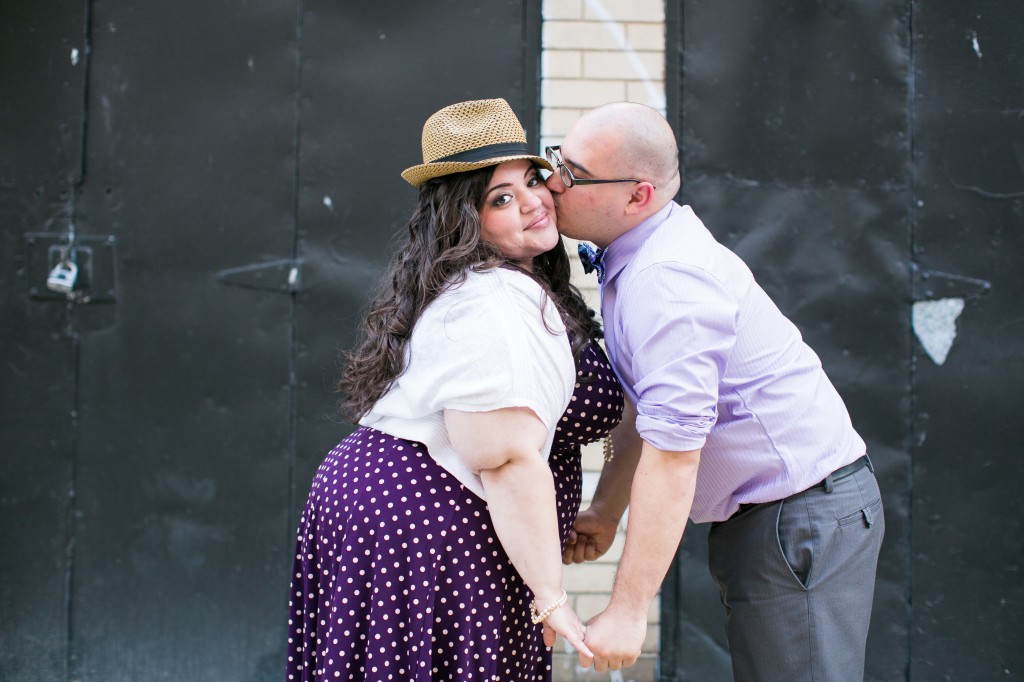 plus size bride, plus size engagement 