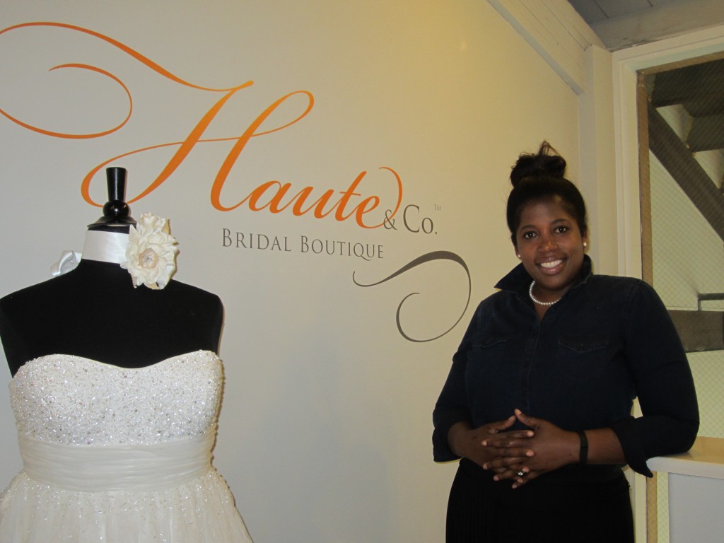 plus size bride, haute and co. 