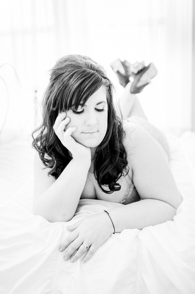 plus size bride, plus size boudoir shoots