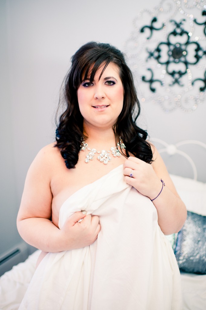 plus size bride, plus size boudoir shoots