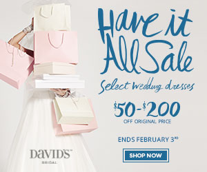 David's bridal gowns under on sale $200