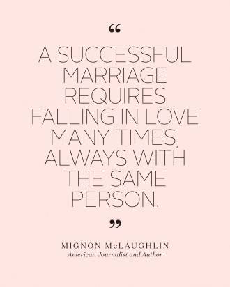 {Motivation Monday} A Successful Marriage