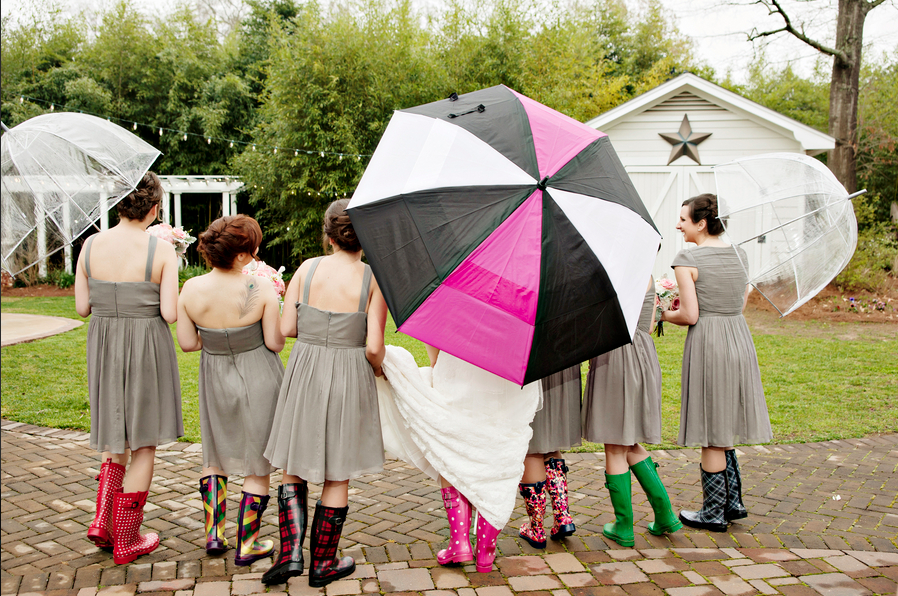 {Real Plus Size Wedding} Rainy Day Spring Wedding in Georgia | Andie Freeman Photography