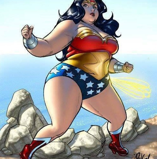 plus size superwoman