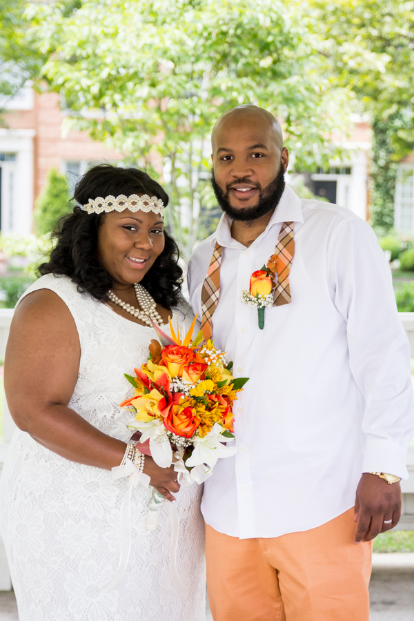 {Real Plus Size Bride} Intimate Elopement in the Gardens | Shanna Edberg Photography