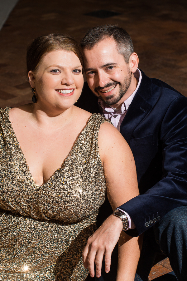 day to night engagement session with a plus size bride