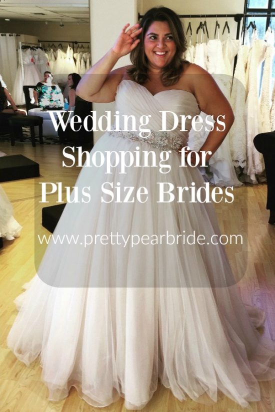 Wedding Dress Shopping for Plus Size Brides | Pretty Pear Bride 