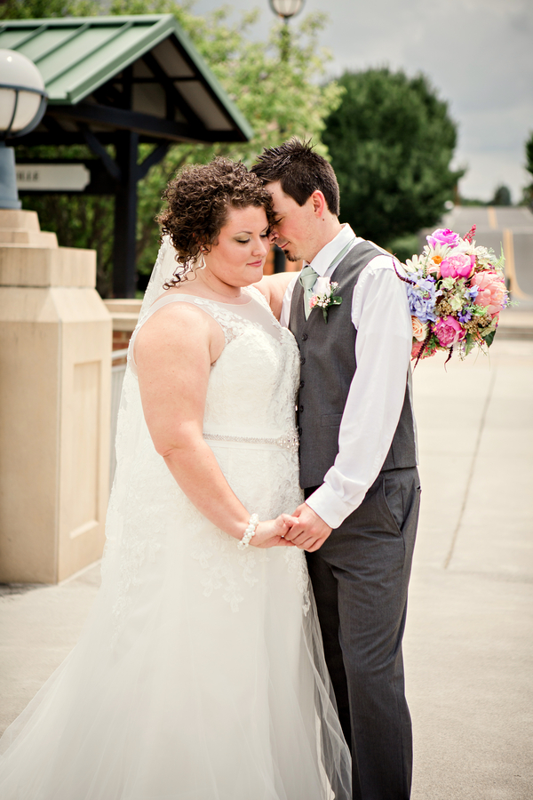 Real Plus Size Wedding} DIY Church Wedding in TN