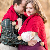 {Curvy Love Story} Cute and Cozy Winter Session in Northern Virginia | Bethanne Arthur Photography