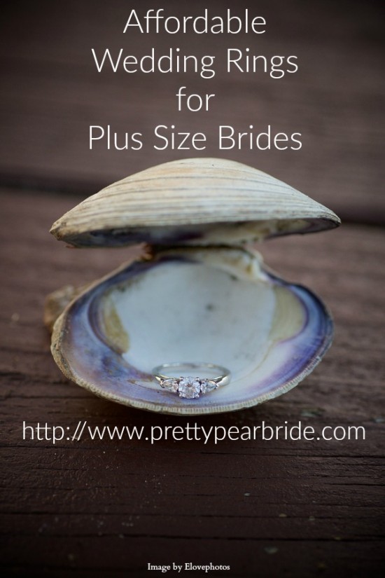 Affordable Wedding Rings for the Plus Size Bride