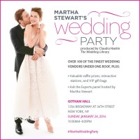 {Contest} Win Tickets to Martha Stewart's Wedding Party