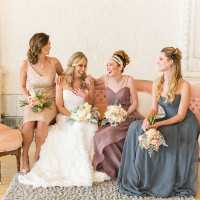 {Styled Shoot} Convertible Mix and Match Bridesmaid Dresses | Brideside