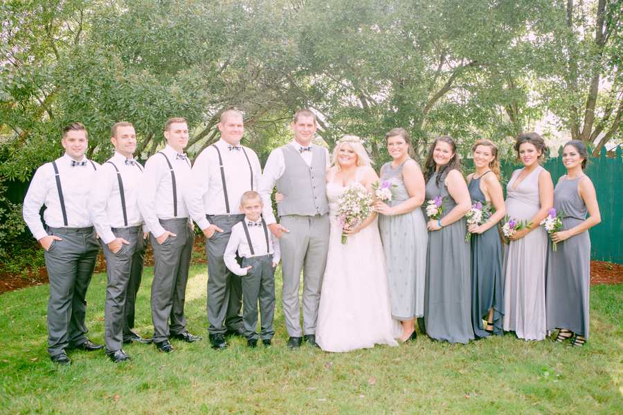 {Real Plus Size Wedding} Enchanted Woodland Wedding in Virginia | Heidi Calma Photography