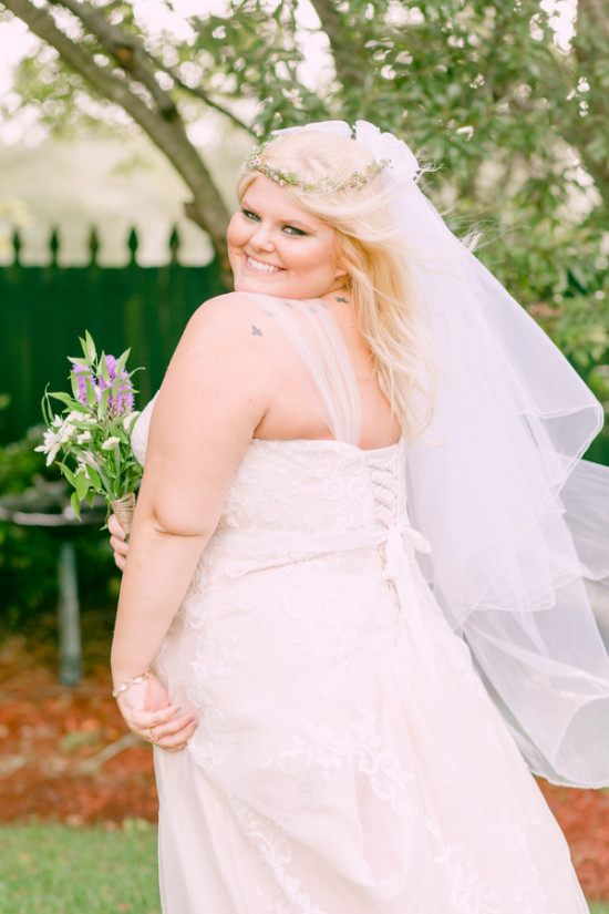 {Real Plus Size Wedding} Enchanted Woodland Wedding in Virginia | Heidi Calma Photography