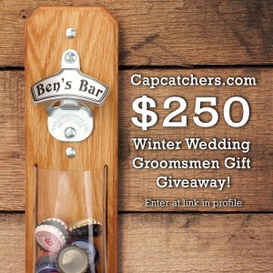 Capcatchers Launches a Winter Wedding Groomsmen Gift Giveaway