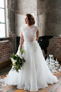 Affordable Couture Plus Size Wedding Gowns | Marlo Ford Collection | Pretty Pear Bride
