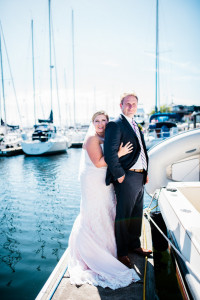 {Real Wedding} Navy and Pink Nautical Seaside Seattle Wedding | Ana Bella Photography