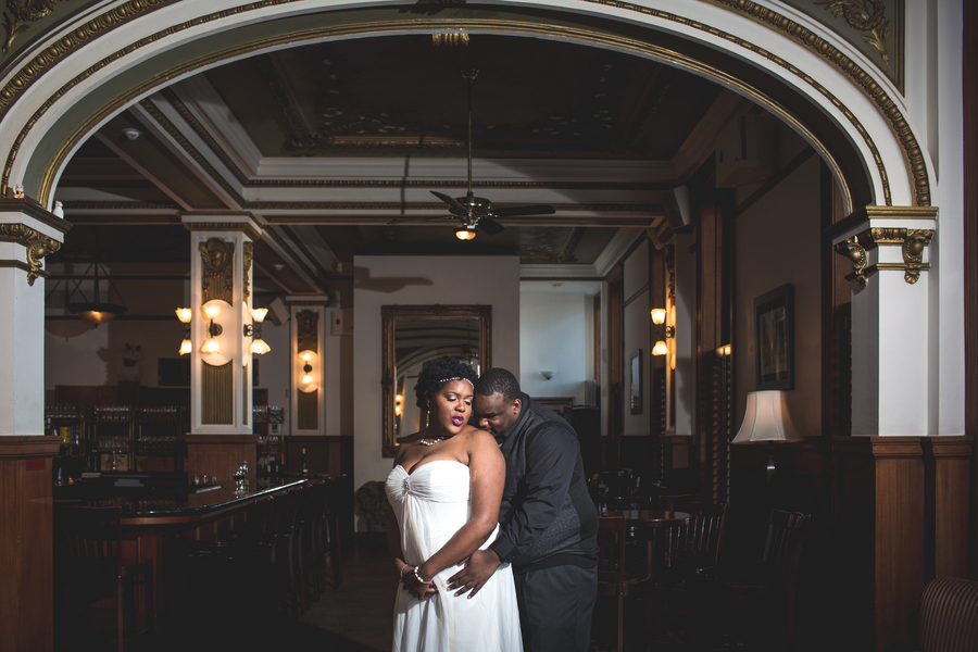 {Real Curvy Engagement} Romantic Lounge Engagement Session | Second Shots Photography