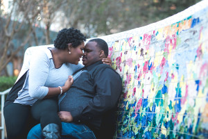 {Real Curvy Engagement} Romantic Lounge Engagement Session | Second Shots Photography