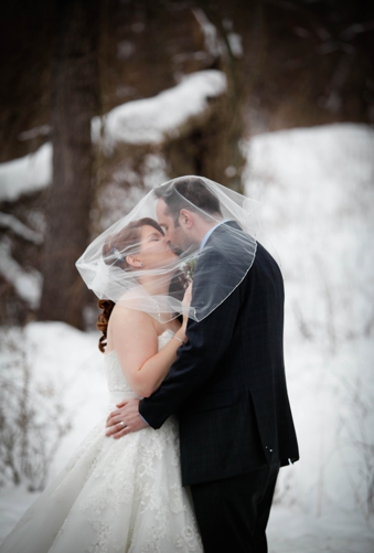 {Real Wedding} Rustic Winter New York Wedding | 13 One Photography | Pretty Pear Bride