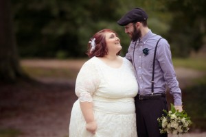 {Plus Size Real Wedding} DIY and Vintage Wedding in Historic South Carolina | Kenny Fey Photography | Pretty Pear Bride